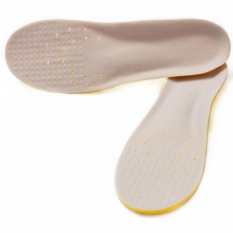 Amitataha Shoe Insoles  Memory Foam Insoles  Providing Excellent Shock Absorption and Cushioning for Feet Relief  Comfortable Insoles for Men and Women for Everyday Use  S [US M: 4-6/W: 5-7] - Image 1